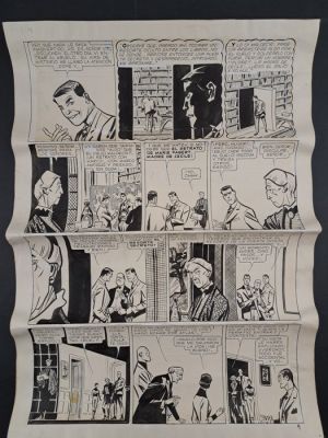 Breccia, Alberto - 1 Original page - Vito Nervio: El Caso del Retrato | Catawiki