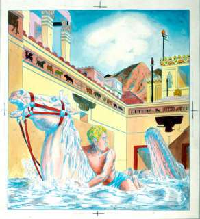 Martin, Jacques (1921-2010) | MARTIN, Jacques ALIX L’INTREPIDE. 25 NOVEMBRE 1948 Bleu de coloriage&h | Coutau Bégarie