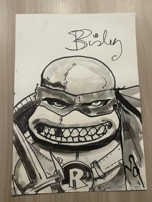 Simon Bisley - 1 Original drawing - Tartarughe Ninja - Raffaello Tartarughe Ninja | Catawiki