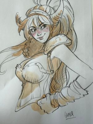 Barbucci, Alessandro - 1 Original colour drawing - Ekhö monde miroir | Catawiki