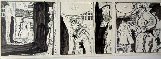 Pratt, Hugo - 1 Original page - Corto Maltese - La Jeunesse de Corto Maltese - 1981 | Catawiki