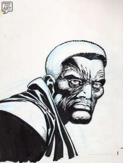 Frank Miller - Sin City - Marv - Concept Art - 1991