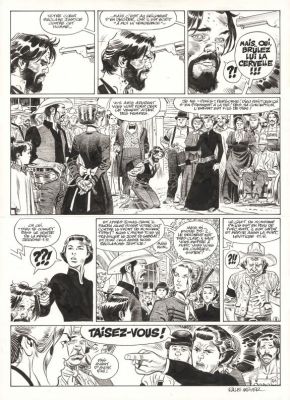 Ralph Meyer | Planche originale n°54 - Le Monde selon Oz - Undertaker | Daniel Maghen