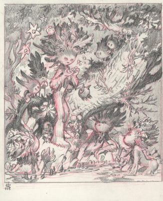 Stan Manoukian | Crayonné original préparatoire | Daniel Maghen