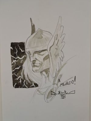 Qualano, Pasquale - 1 Original drawing - The Mighty Thor | Catawiki