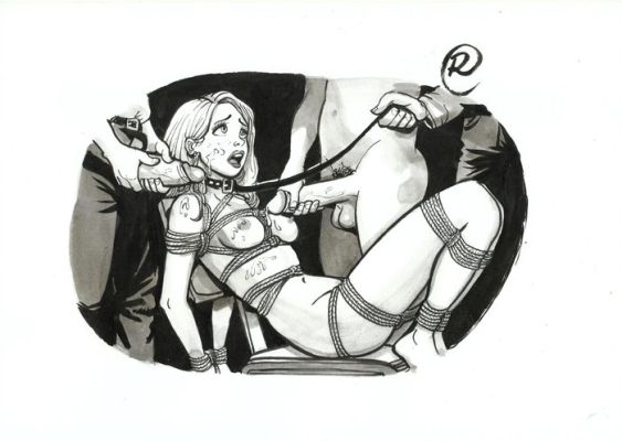 Ramis - 1 Original drawing - sexy girl - rough sex | Catawiki