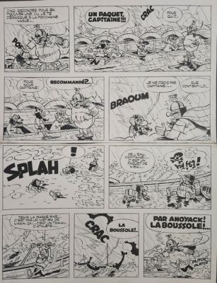 Remacle, Marcel - 1 Original page - Hultrasson perd le nord - 1968 | Catawiki