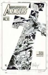 Dwyer, Kieron - AVENGERS (1998) #53 Cover