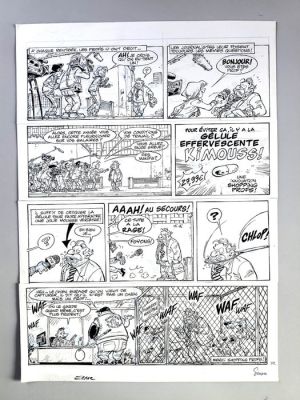 Simon Léturgie / Erroc - 1 Original page - Les Profs | Catawiki
