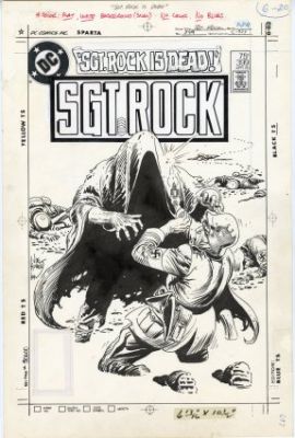 Kubert, Joe - SGT. ROCK (1977-88) #399 Cover | ComicConnect (Buy It Now)