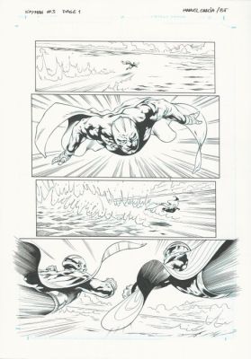 Manuel García & Bit - 1 Original page - Skyman - #3 Page 1 | Catawiki
