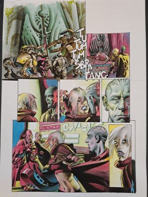 Evangelisti, Patrizio; Bianchini, Marco - 1 Original colour page - Termite Bianca: Nigredo - 2019 | Catawiki