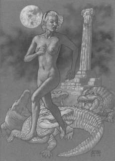 ANGIE e i coccodrilli – Original Art | Avalon Comic Art