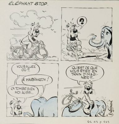 Dufranne, Henri - 1 Original page - Gai Luron | Catawiki