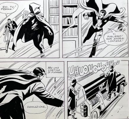 Santoro, Maurizio - 14 Original page - Mandrake - 1972 | Catawiki