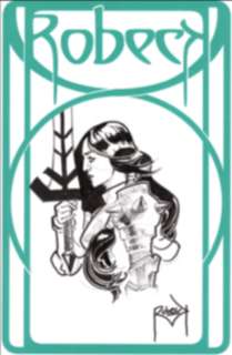 Thaddeus Robeck | Rasputin IV Sketch Cover | Modern Comic Art