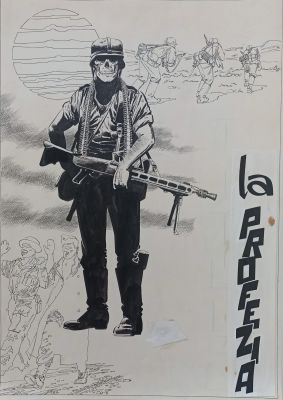 Rubio – 8 Tavole Originali – "La profezia" (Lancio Story n.32, 1982) – Serie Completa | Love Original Art