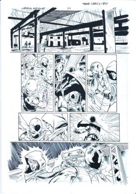 Manuel García & Bit - 1 Original page - Captain Midnight - #21 Page 15 | Catawiki