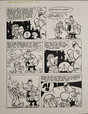 Hachel - 1 Original page - Papa Talon | Catawiki