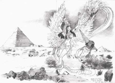 DE GIETER Lucien - Jaquette de couverture de PAPYRUS par DE GIETER