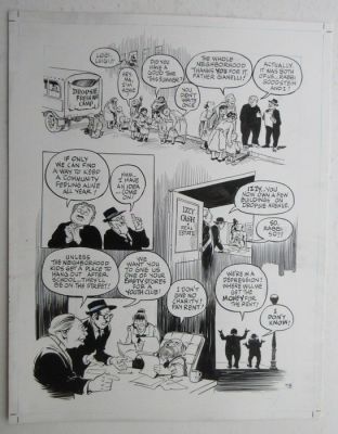 Eisner, Will - 1 Original page - Dropsie Avenue - 1985 | Catawiki