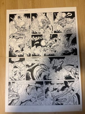 Jacques Géron - 1 Original page - Valek - Valek N° 16 - Opération Nessy | Catawiki