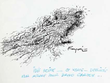 Franquin | Les Idées noires 1 en édition originale de 1981… | Millon