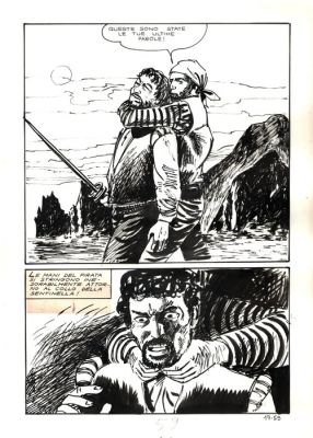 Manara, Milo - 1 Original page - Jolanda De Almaviva #17 - "All’arrembaggio" - 1971 | Catawiki