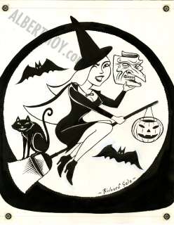 Richard Sala - Halloween Witch