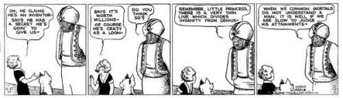 74: Harold Gray Little Orphan Annie daily 4/25/35