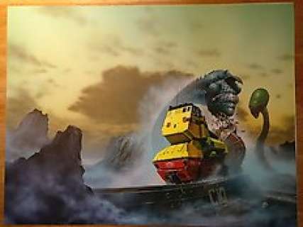 Foss, Chris | Original painting  - Beyond the Hills of Peace  - (1982) | Catawiki