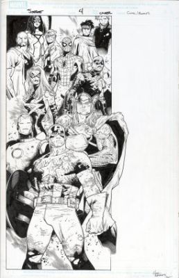 Coipel, Olivier - SIEGE (2010) #4 Cover | ComicConnect