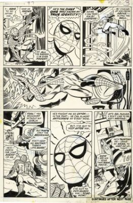Kane, Gil - AMAZING SPIDER-MAN (1963-98; 2003-13) #97 Interior Page | ComicConnect