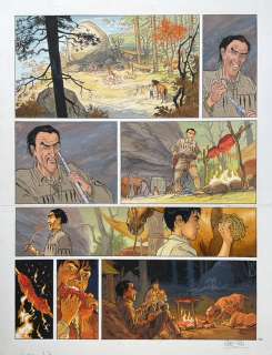 Jean Charles Kraehn - Planche Originale couleur 10 T5 “Bout d’Homme”