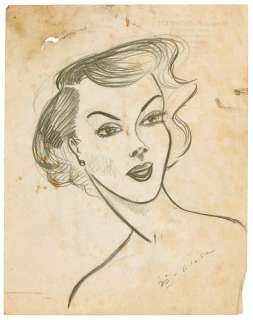 Sempé | Illustration à la mine de plomb représentant un… | Millon