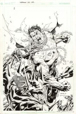 Lee, Jim - SUPERMAN (1987-2011) #214 Cover | ComicConnect
