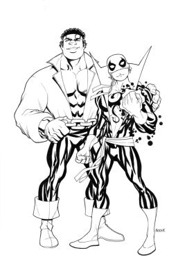 Mike McKone | Power Man and Iron Fist (Unpublished) | Mike McKone