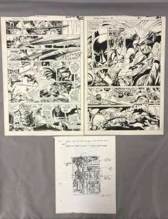 Joe Kubert, Batman #400, 2 Original Comic Art Pgs | Weiss Auctions