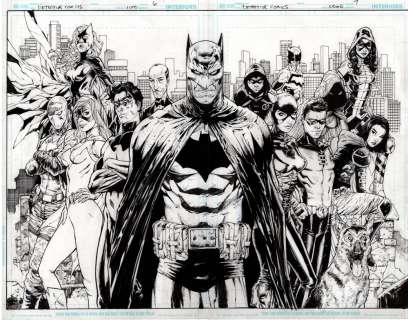Tony Daniel | DETECTIVE COMICS 1000 DPS BAT FAMILY | Tony Daniel