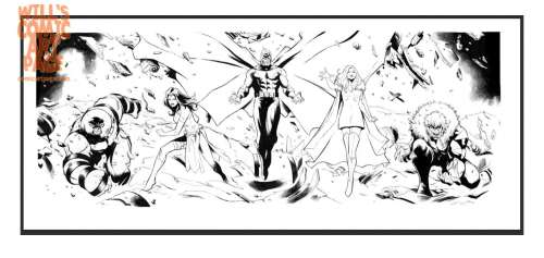 Lee Garbett - Brotherhood of Evil Mutants Stamp Artwork [X-Men 60Th Anniversary]