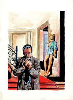 Gustavo Trigo - Copertina per Lanciostory Anno XII n.39 del 1986