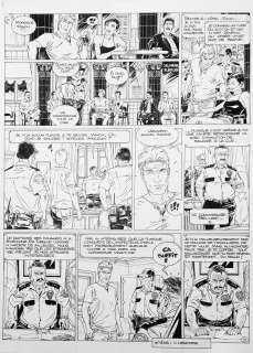 FRANCQ Philippe  - Largo Winch  - Planche 32 de l’album Mer Noire édité par Dupuis [...] | Vermot et Associés