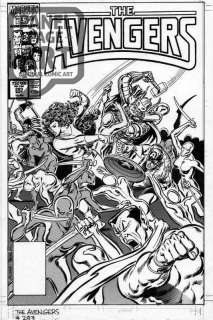 John Buscema Tom Palmer - Avengers 283 Cover