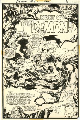 Jack Kirby, Mike Royer | Demon Issue 5 Page 5 | Albert Moy