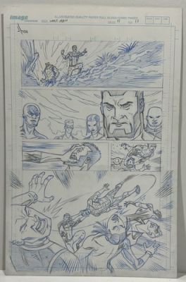 Astounding Wolf-Man 11 Pg.11 Original Art Jason Howard Drawn/Signed Invincible | eBay US (Buy It Now)