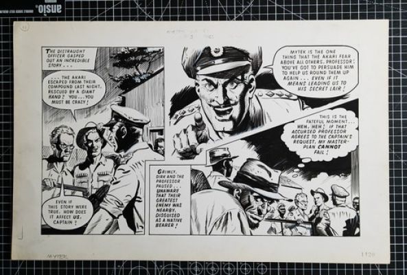 Mytek The Mighty Original Valiant Comic Art 1966 IPC UK OA Page 3 Akari | eBay Europe (Buy It Now)