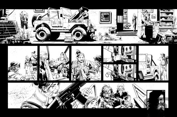 Sean Murphy | The Last Driver, Volume 2, Page 19 - Original Artwork by Sean Murphy | Pulp’s Art