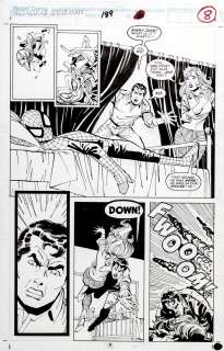 Sal Buscema | Spectacular Spider-Man #189 P 8 (Historic 30Th Anniversary Green Goblin Issue! Pete & Mj with Spider-Man Dummy From the Goblin Blowing Up!) 1992 | Romitaman