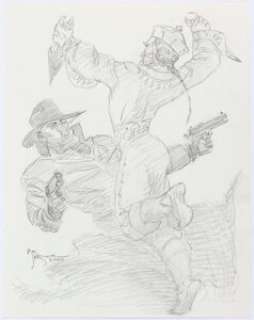 Michael Kaluta - The Shadow and Fu Manchu Illustration Original Art (2000). One of the masters of modern-day -
