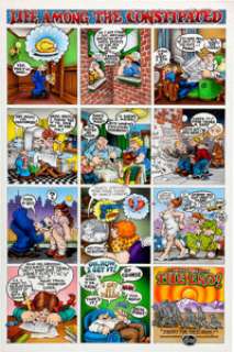 Michael Lynch - "Life Among the Constipated" Recreation Illustration Original Art (undated). - | Heritage